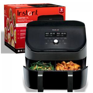 Air Fryer 8 em 1, 8.5L com Painel Digital, Tecnologia EvenCrisp e 2 Configurações Diferentes ao Mesmo Tempo , 110V 1710W, Instant VersaZone