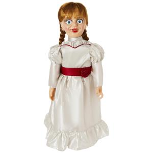 Boneca Annabelle em Tamanho Natural para Decoração Interna de Halloween