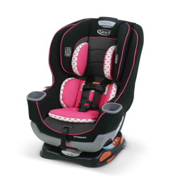 Cadeira de Bebê para carro conversível Extend2Fit, preta e rosa, GRACO 1965233, Rosa