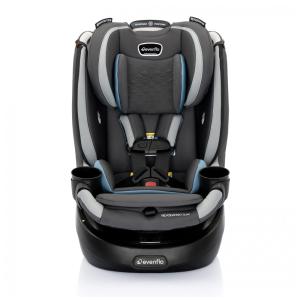 Cadeira de Bebê para Carro 2 em 1 Rotativo com Capa de Limpeza Rápida, Evenflo Revolve360, Azul