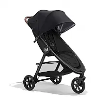 Carrinho Baby Jogger City Mini GT3 Preto Todo Terreno 3 Rodas Pneus Forever Air