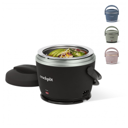 Lancheira Elétrica Portátil 600 mL Aquece e Mantem Aquecido, 110v, CROCK POT 2143869, Preto