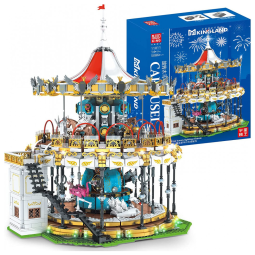 Kit de Construção Carrossel Mould King com 5086 Peças para Crianças de 8 Anos ou Mais