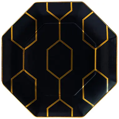 Prato Raso Octagonal, Elegância e