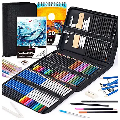 Kit Lápis de Cor Profissional