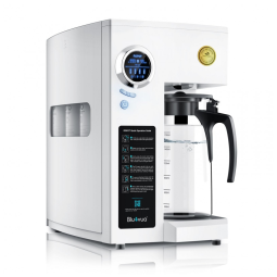 Filtro de Água de Bancada sem Instalação 1,7L com Osmose Reversa de 6 Estágios e UV, 110V Bluevua RO100ROPOT-UV, Branco