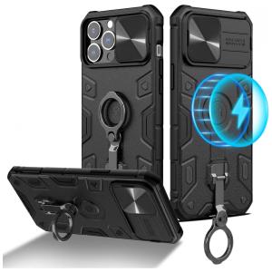 Capa para Iphone 13 Pro Max de Alta Resistencia Nível Militar, Nillkin, Preta