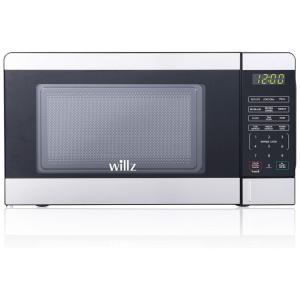 Micro ondas Willz WLCMV807BE 07 de Bancada 19 Litros Multifuncional de Aço Inoxidável, 110V 700W, Azul