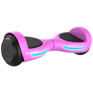 Hoverboard Elétrico com Autoequilíbrio, Velocidade Máxima 8 km, h, Farol LED, 200W, Gotrax ELF FLASH, Rosa Claro