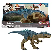 Dinossauro Articulado Mattel Jurassic World Allosaurus Ragin com Som 43cm, Plástico, Modelo HRX51
