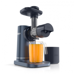 Extrator de Suco Ninja NeverClog Cold Press, Potente e Eficiente, Controle Total de Polpa, Elétrico, 2 Funções de Polpa