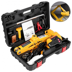 Macaco Elétrico Tipo Tesoura 3 Ton 12V DC Reparo Controle Remoto Sem Fio Sedans e SUV