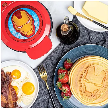Máquina de Waffle, Tema Homen