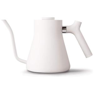 Chaleira de Água 1L com Termômetro e Aço Inoxidável, Branca, , FELLOW CD Stagg Kettle white mat, Branco