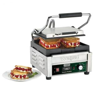 Waring WFG150T Grelha Panini Smooth Top & Bottom 110V 1800W 25x23 cm