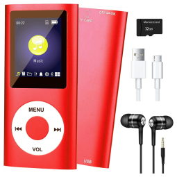 Rádio AM, FM, NOAA Solar Recarregável e Manivela Alarme SOS Carregador USB de Celular, DINGMI, Vermelho