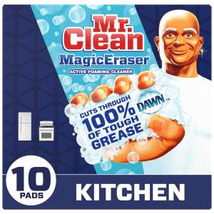 Esponja Mágica Extra Durável para Cozinha, 10 UN, Mr. Clean