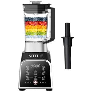 Liquidificador de Bancada 2L com 8 Funções Predefinidas e 6 Lâminas de Aço Inoxidável, 110V 1200W, KOTLIE