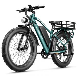 Bicicleta Elétrica Jasion EB5 MAX para Adultos com Motor de Pico de 1500W, Bateria de 48V 15Ah 720Wh, Bicicleta Elétrica de Montanha
