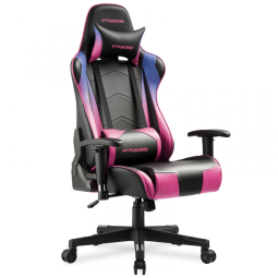 GTRACING Gaming Chair Racing Office Computer Ergonomic Video Game Chair Backrest and Seat Height Adjustable Swivel Recliner with Headrest