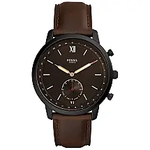 Fossil Mens Neutra Stainless Steel Hybrid Smartwatch with Activity Tracking and Smartphone Notifications