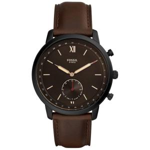 Fossil Mens Neutra Stainless Steel Hybrid Smartwatch with Activity Tracking and Smartphone Notifications