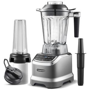 Liquidificador Profissional 1,8 Litros de Capacidade com 3 Velocidades e 4 Modos 1800W, CHEF, 110v, CHEF, Cinza