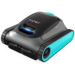 Robô Aspirador de Piscina Sem Fio com Navegação Inteligente e Autonomia da Bateria de 2,5H para Piscinas até 150m2, 110V, AIPER Scuba S1