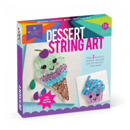 PanLynner Kit Faça Você Mesmo DIY Cupcake e Sorvete, Idade Recomendada 10 ou mais, CRAFT TASTIC CT1874, Azul