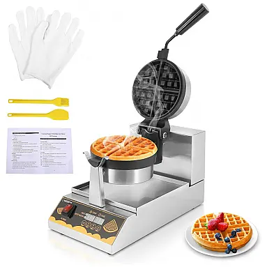Máquina de Waffle Profissional em
