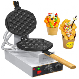 Máquina de fazer waffles WantJoin de bolha elétrica antiaderente