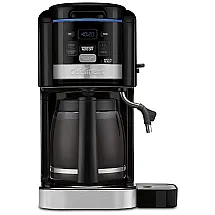 Cafeteira Elétrica Programável até 12 Xícaras e Controle de Temperatura Ajustável, 110v, CUISINART CHW 16, Preto