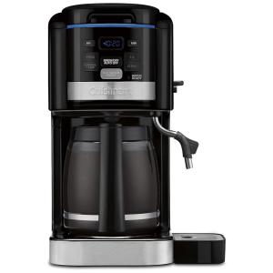 Cafeteira Elétrica Programável até 12 Xícaras e Controle de Temperatura Ajustável, 110v, CUISINART CHW 16, Preto