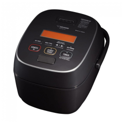 Panela de Arroz Elétrica por Indução de Pressão 5,5 Xícaras não Cozidas, 110V, Zojirushi NW JEC10BA, Preta