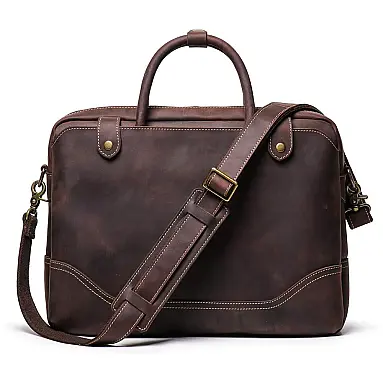 Bolsa, Pasta de Couro Masculina