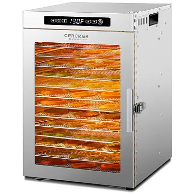 Desidratador Alimentos Cercker Prateado 14