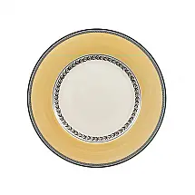 Prato para Jantar de 26 cm, Elegância e Praticidade em Sua Mesa com Formato Redondo e Material de Porcelana, Villeroy Boch, Amarelo