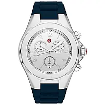 Relógio Masculino Analógico Quartzo de Silicone, MICHELE mww12f000100, Azul