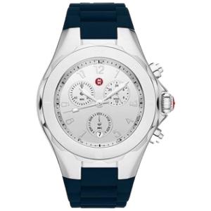 Relógio Masculino Analógico Quartzo de Silicone, MICHELE mww12f000100, Azul