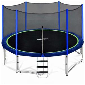 Cama Elastica Capacidade até 190 kg e Tamanho 4 Metros, Zupapa, Azul