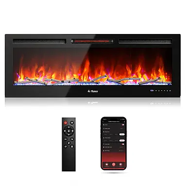 Lareira Elétrica de Embutir A45x127L