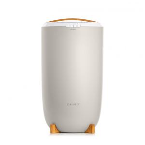 Aquecedor de Toalha Elétrico 20L com 4 Configurações de Temporizador e Desligamento Automático, 110V, Zadro, Cinza e Bambu