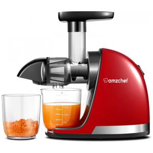 Centrífuga de Frutas com Motor Silencioso e 2 Velocidades 150W, CHEF, 110v, CHEF, Vermelho