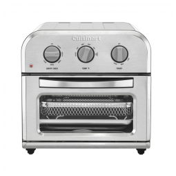 Forno Elétrico Compacto de Bancada 6 em 1 com Função Air Fryer, Temporizador, Cesta, Assadeira e Bandeja Coletora 110V 1800W, Cuisinart