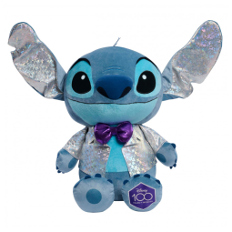 Pelúcia STITCH 70 cm de Altura, Homenagear os 100 Anos de Disney para Crianças Acima de 3 Anos, Just Play, Azul