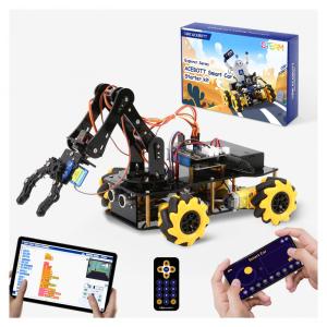Robô Braço Carro Inteligente ACEBOTT 5DOF com Controle APP e Arduino para Crianças de 8 a 12 anos