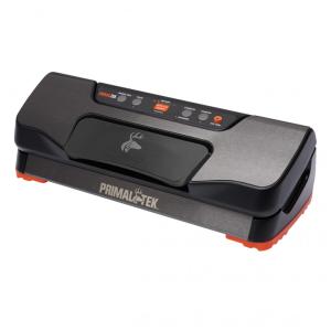 Seladora a Vácuo Automática ou Manual para Alimentos Secos e Úmidos, 110V, PrimalTek, Preta