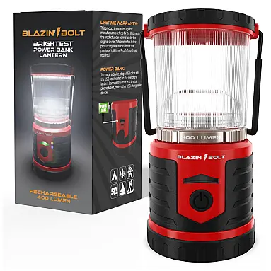 Lanterna LED 400 Lúmens Recarregável