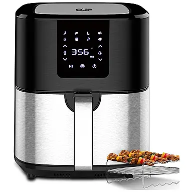 Fritadeira Elétrica AirFryer, Capacidade 6L,
