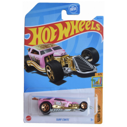 Hot Wheels Surf Crate, Edição Especial Surfs Up 35 Pink